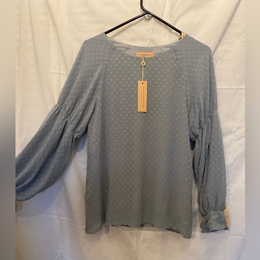 NEVER WORN veiled collection tunic top